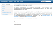 Tablet Screenshot of iki.uniklinikum-jena.de