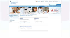 Desktop Screenshot of anatomie2.uniklinikum-jena.de