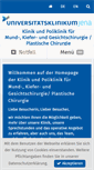 Mobile Screenshot of mkg.uniklinikum-jena.de