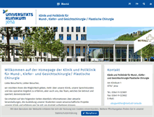 Tablet Screenshot of mkg.uniklinikum-jena.de